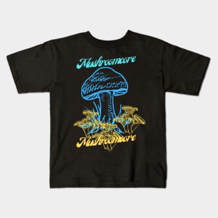 Mushroomcore Madness Kids T-Shirt